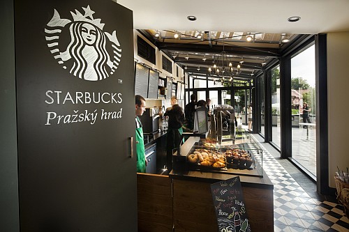 Starbucks Pražský hrad