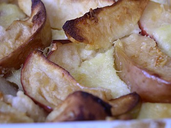 Francouzský jablečný koláč - Tian de pommes