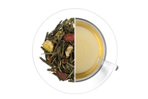 Zelený čaj Goji - chryzantéma